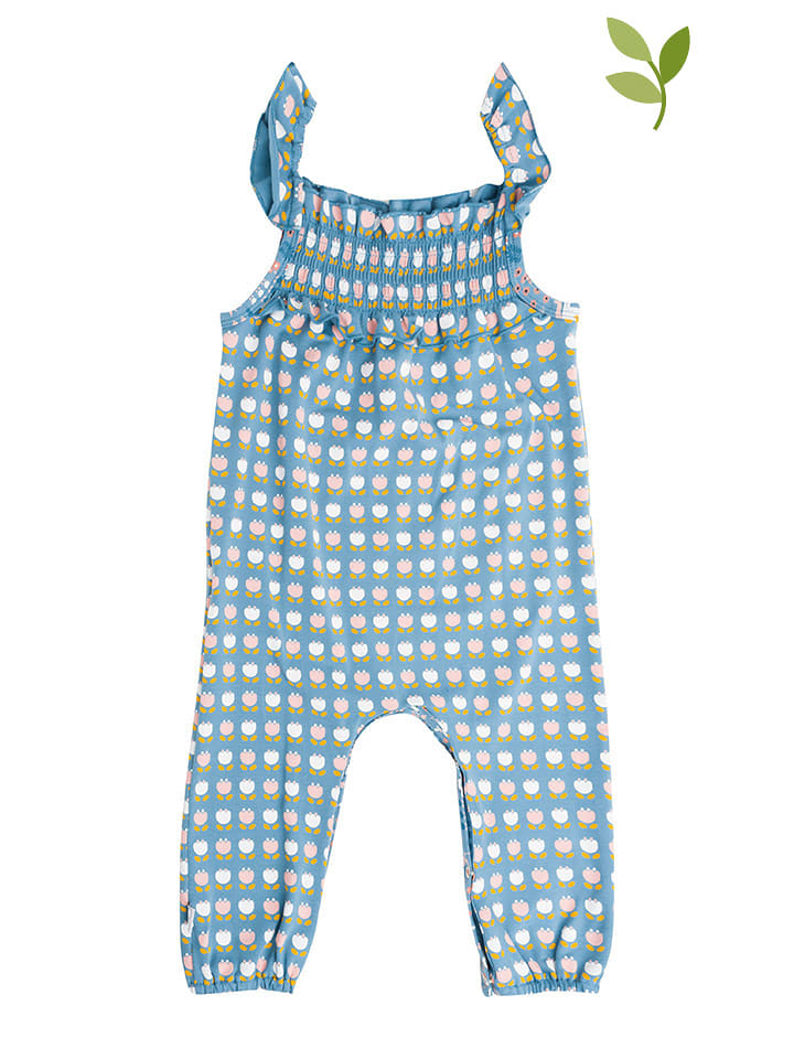 Rampers w kolorze granatowym ze wzorem