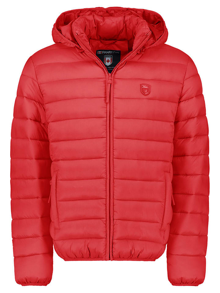 Canadian Peak Kurtka pikowana "Amitaleak" w kolorze czerwonym rozmiar: 3XL