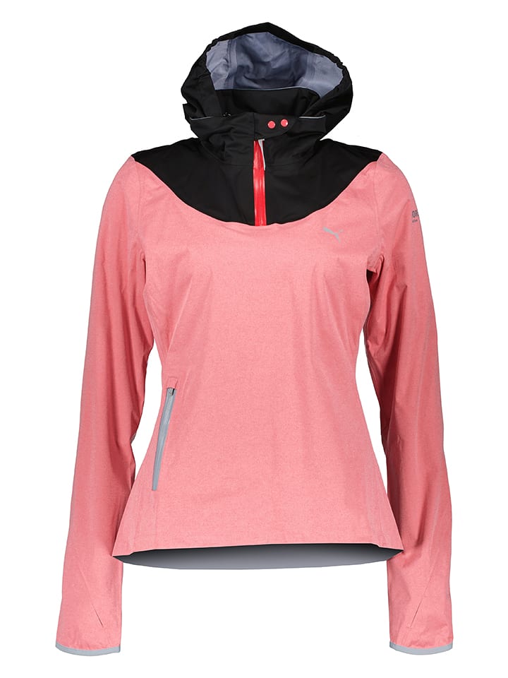 Kurtka funkcyjna "Faas" w kolorze czarno-różowym