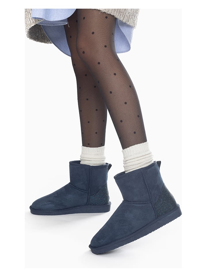 ISLAND BOOT Botki zimowe "Caspian" w kolorze granatowym rozmiar: 36