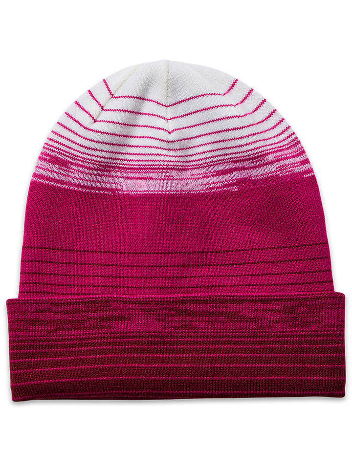 LEGO Czapka beanie "Alex 704" w kolorze różowo-białym rozmiar: 54-56 cm