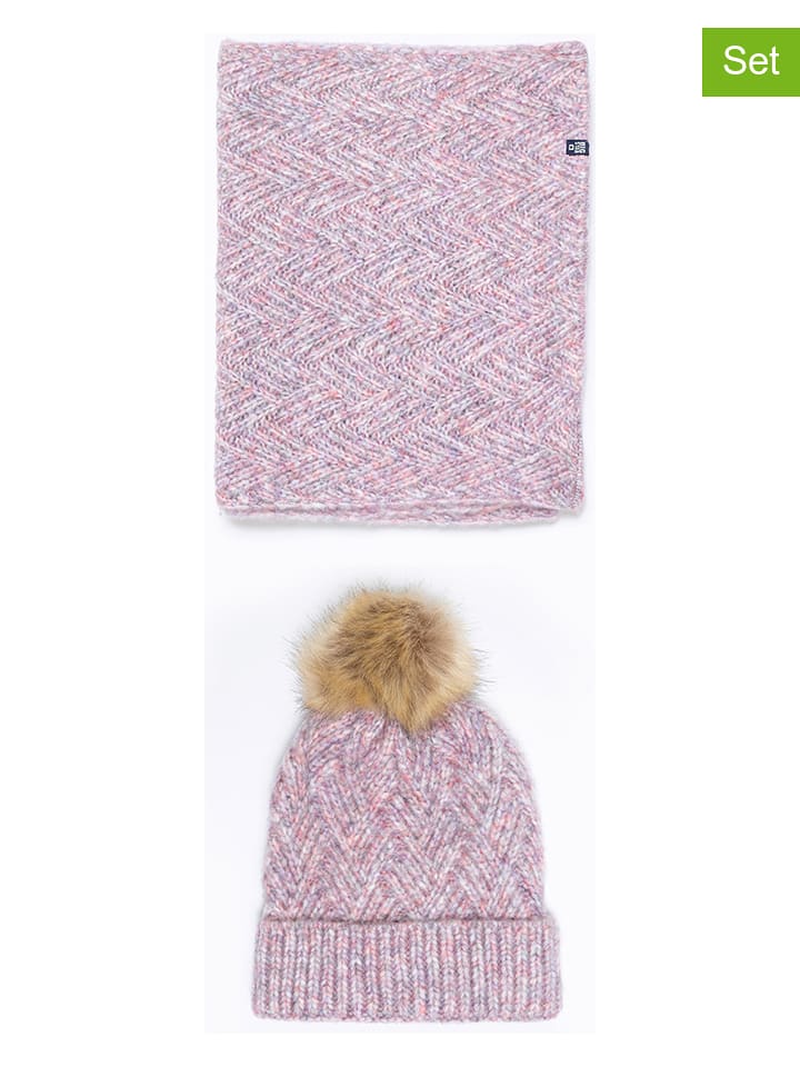 BIG STAR 2-częściowy zestaw w kolorze jasnoróżowym rozmiar: onesize