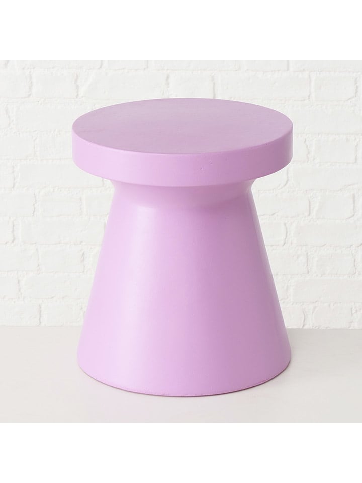 Boltze Stolik "Salvatore" w kolorze jasnoróżowym - wys. 39,5 x Ø 35 cm rozmiar: onesize