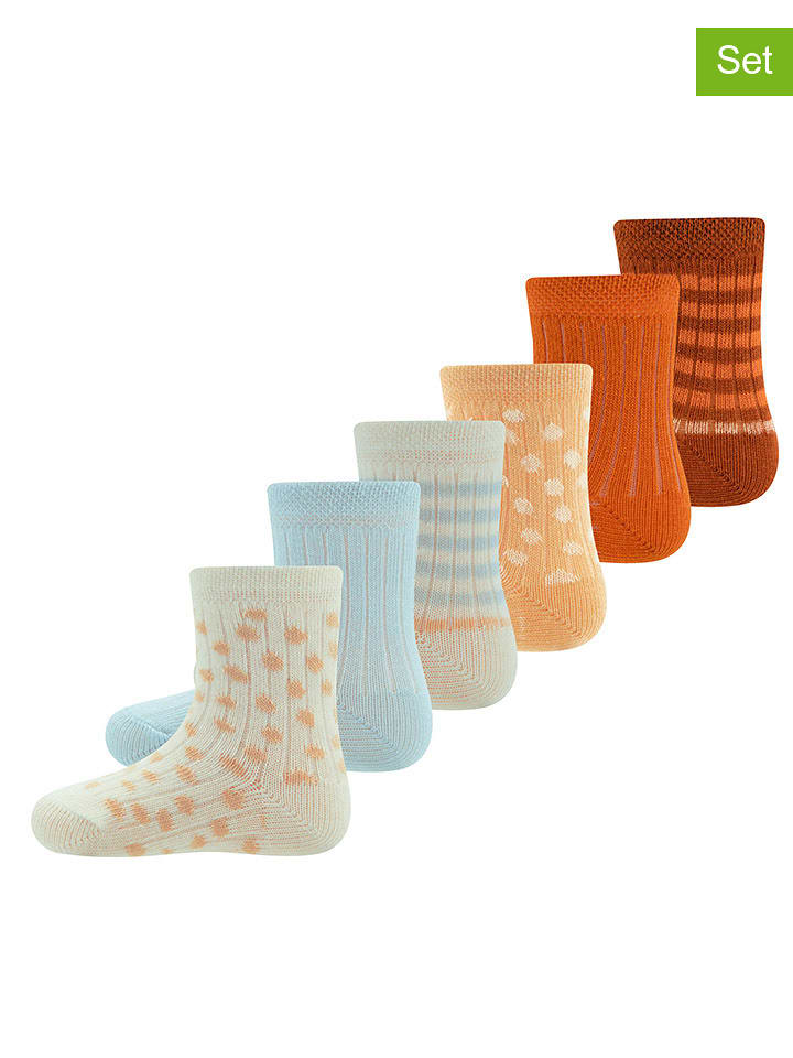 ewers Skarpety (6 par) "Ringlets" ze wzorem rozmiar: 18/19