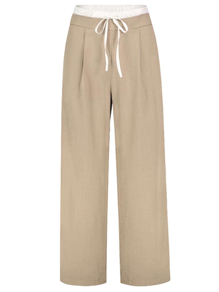 Sublevel Spodnie w kolorze beżowym rozmiar: M