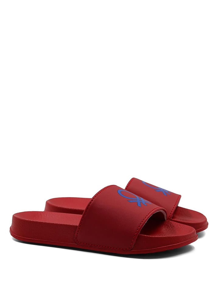 Benetton Klapki w kolorze czerwonym rozmiar: 33