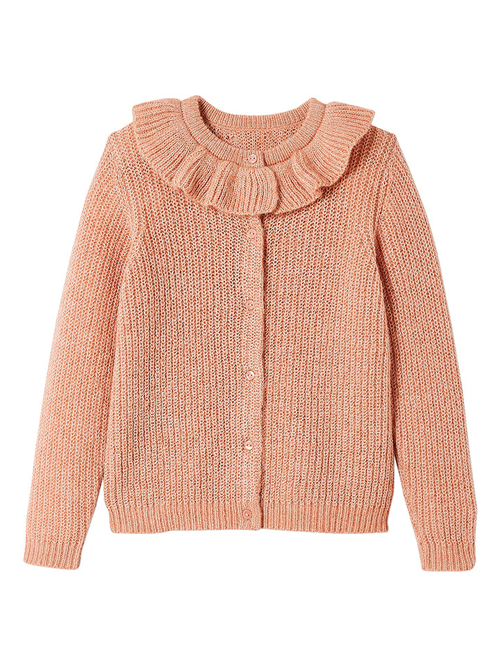 vertbaudet Kardigan w kolorze pomarańczowym rozmiar: 152