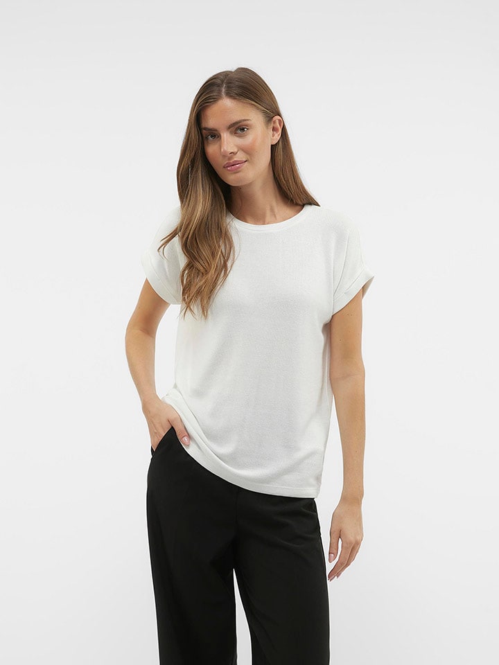 Vero Moda Koszulka w kolorze białym rozmiar: M
