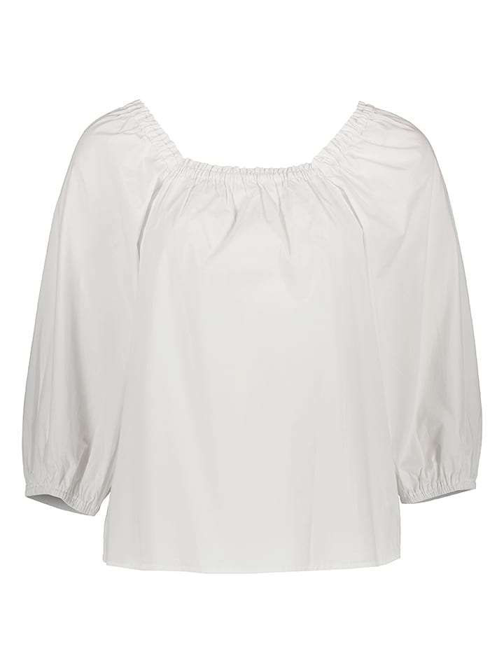 Oui Bluzka w kolorze białym rozmiar: 34