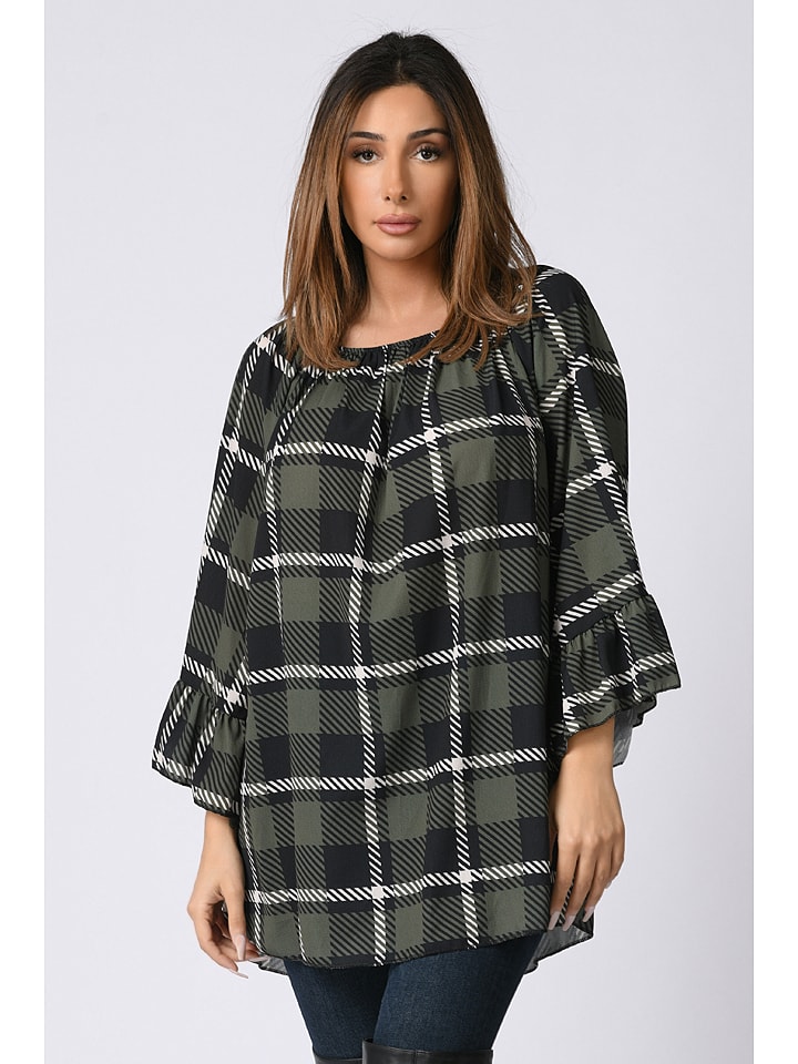 Bluzka w kolorze khaki