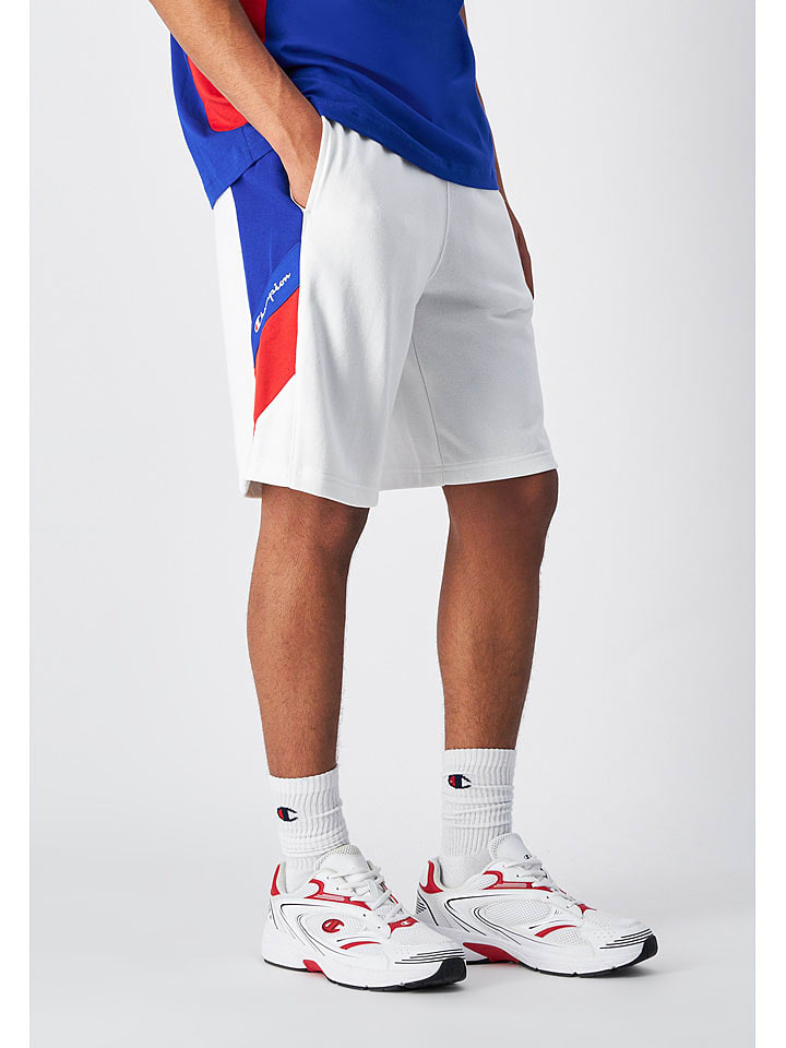 Champion Szorty w kolorze czerwono-granatowo-białym rozmiar: S