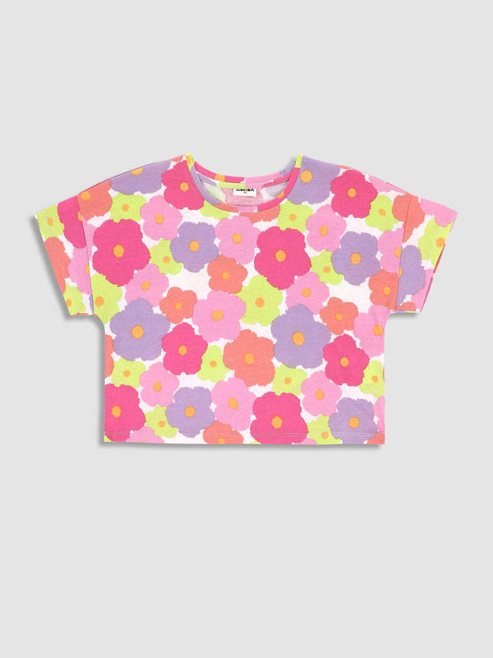 MOKIDA Koszulka w kolorze białym rozmiar: 134