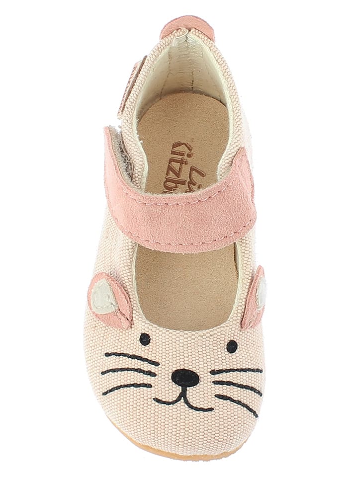 Kapcie w kolorze beżowym