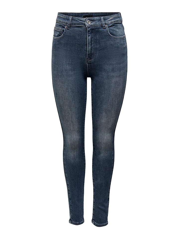 Dżinsy "Mila" - Skinny fit - w kolorze granatowym