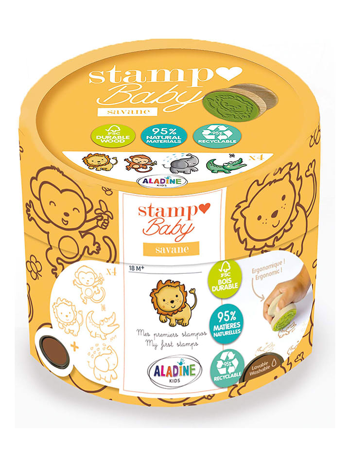 Aladine Zestaw stempli - 18 m+ rozmiar: onesize