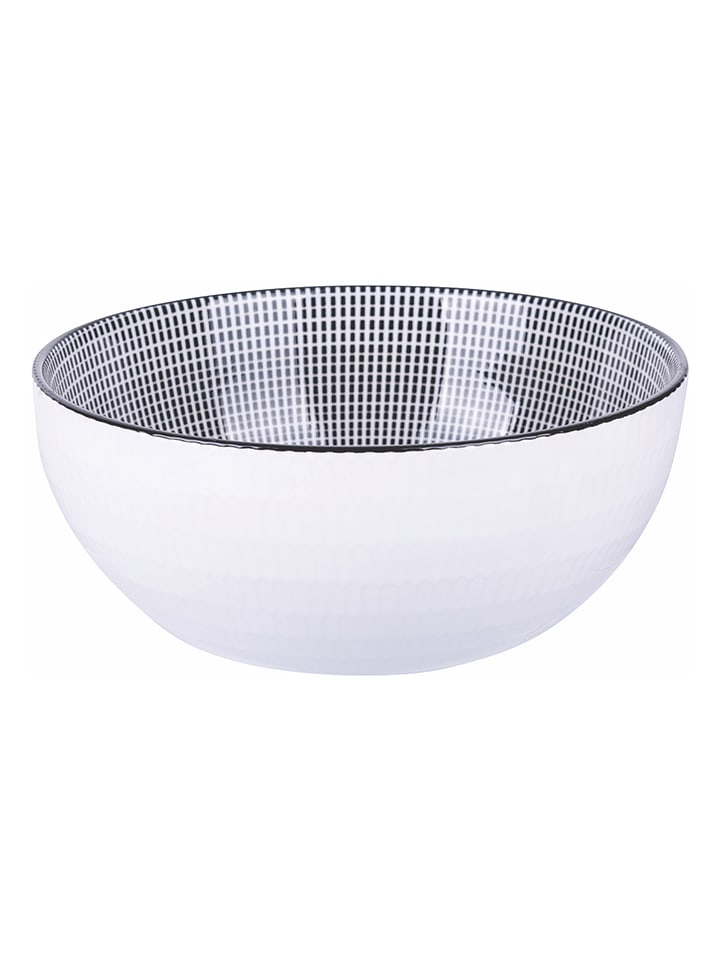 Villa d´Este Salaterka "Confusion" w kolorze czarno-białym - Ø 20 cm rozmiar: onesize