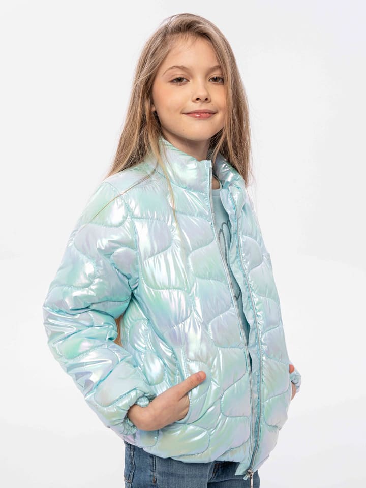 Minoti Kurtka puchowa w kolorze niebieskim rozmiar: 128/134