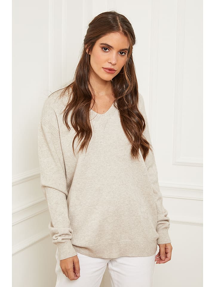 Soft Cashmere Sweter w kolorze beżowym rozmiar: 34/36