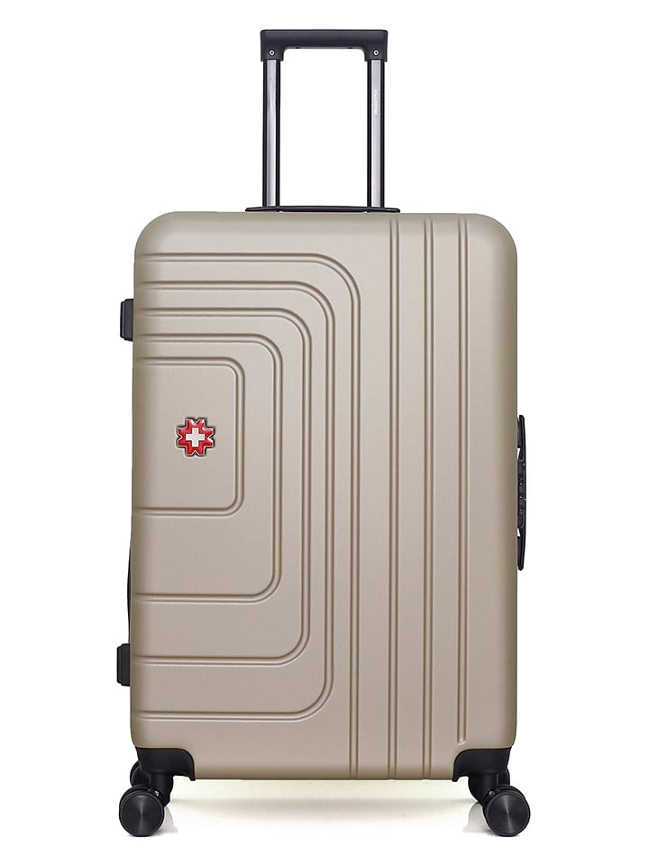 SWISS KOPPER Walizka "Rüti" w kolorze beżowym - 47 x 75 x 29 cm rozmiar: onesize
