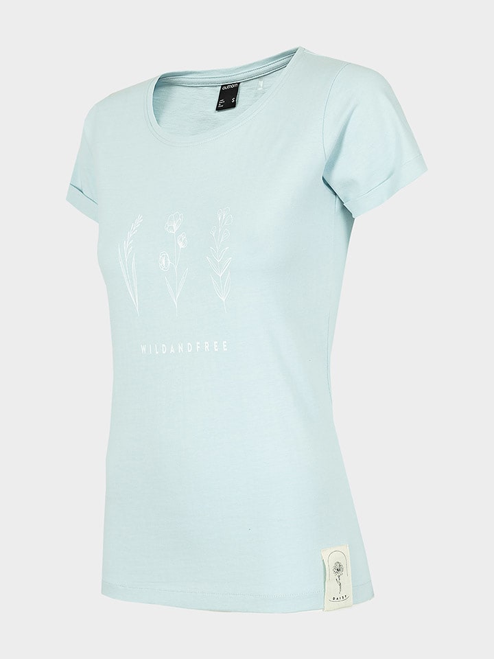 Koszulka w kolorze turkusowym