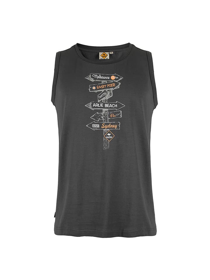 Roadsign Top w kolorze antracytowym rozmiar: M