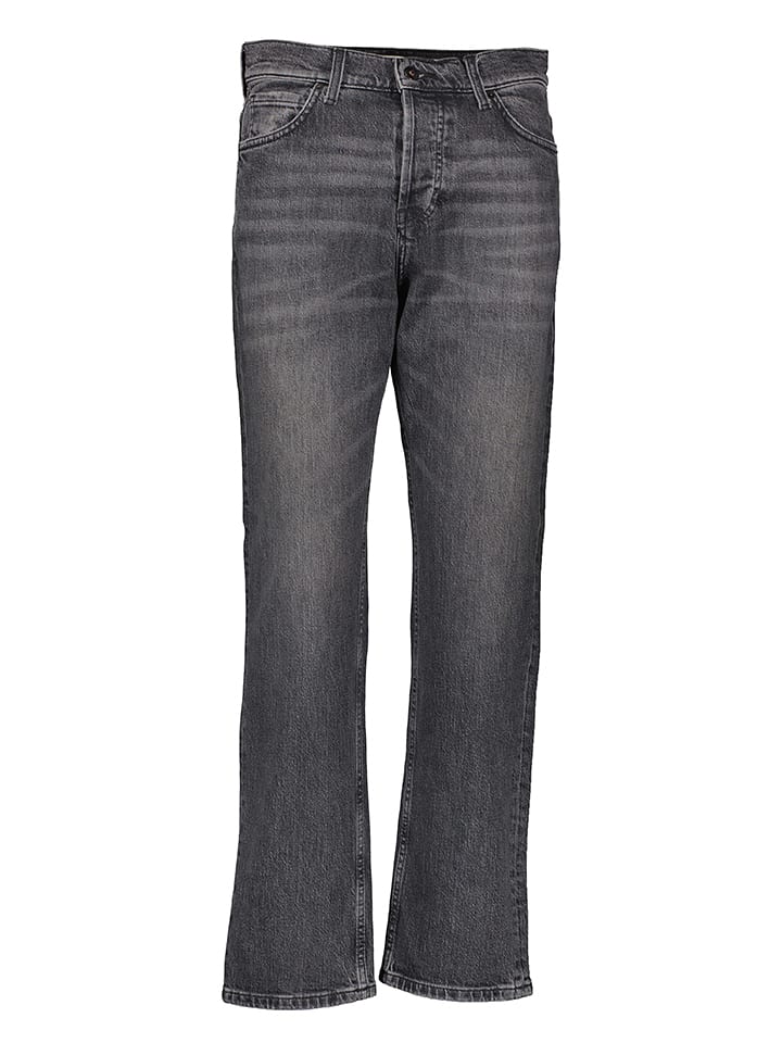 Dżinsy "Kelly" - Comfort fit - w kolorze szarym