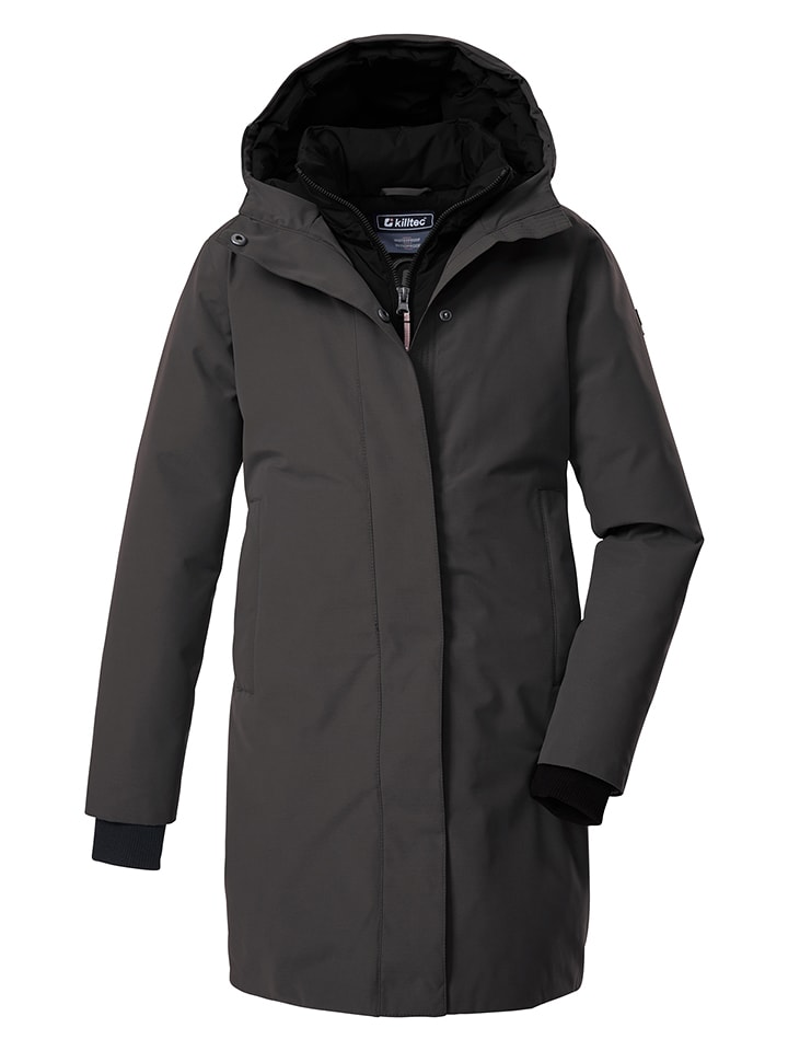 Killtec Parka funkcyjna w kolorze szarym rozmiar: 128