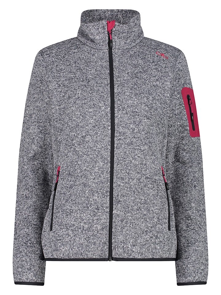 CMP Kurtka polarowa w kolorze szarym rozmiar: 42