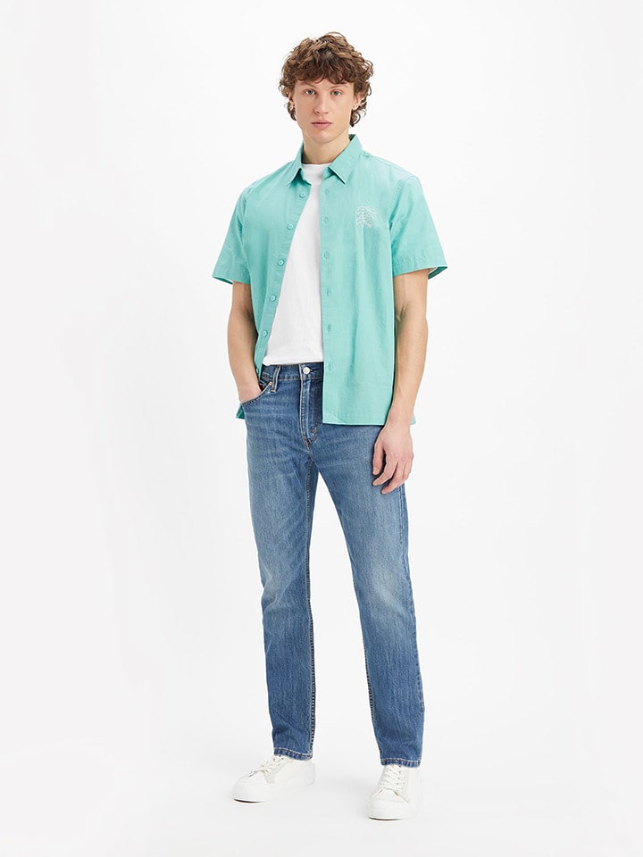 Levi´s Dżinsy "502" - Tapered fit - w kolorze niebieskim rozmiar: W38/L32