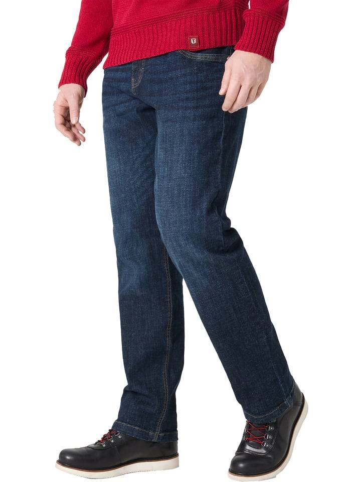 Timezone Dżinsy "Coast" - Regular fit - w kolorze granatowym rozmiar: W38/L36