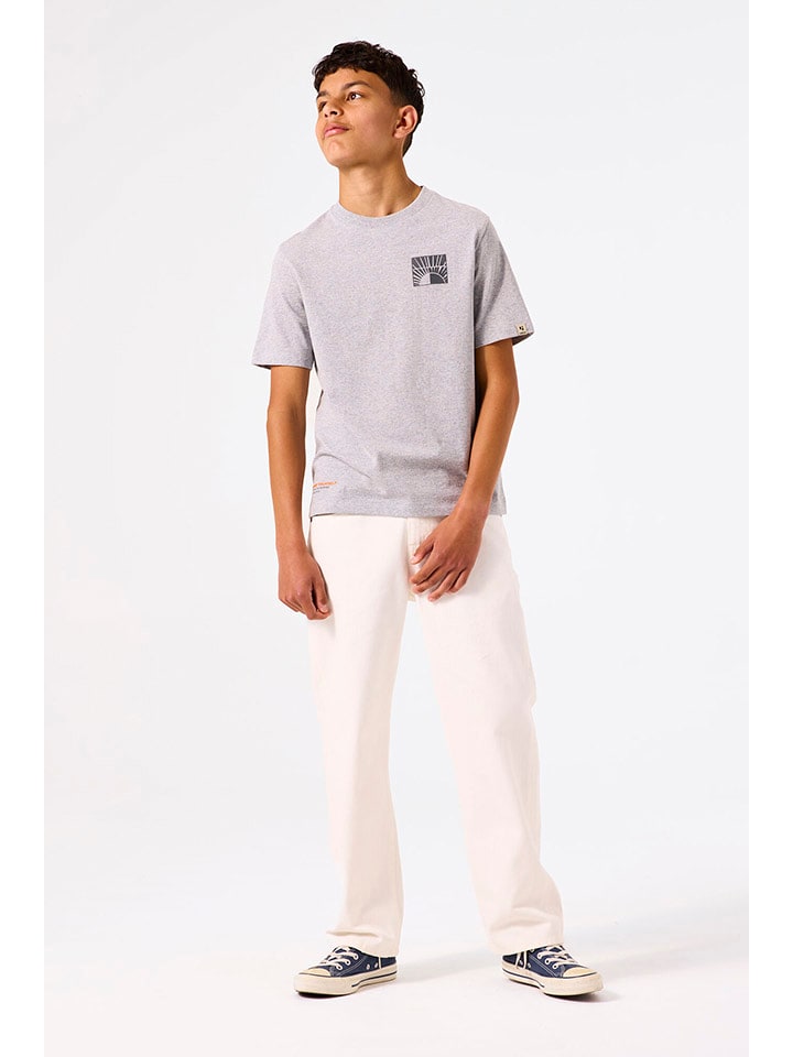 Garcia Koszulka w kolorze szarym rozmiar: 140/146