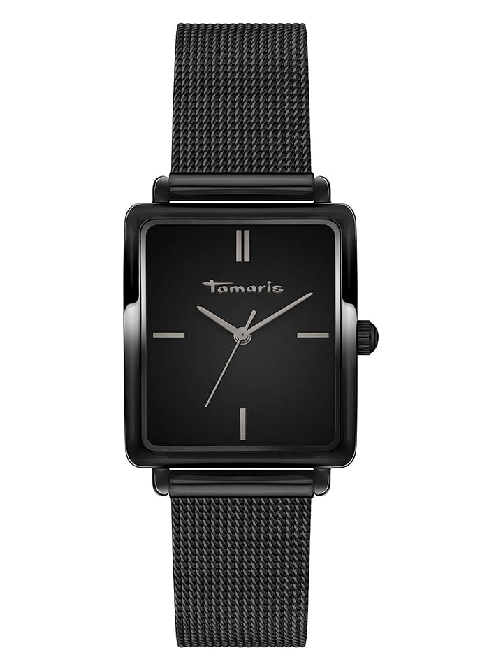 Tamaris Zegarek kwarcowy w kolorze czarnym rozmiar: onesize