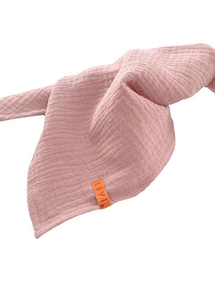 LiVi Chusta "Oldrose Light" w kolorze jasnoróżowym rozmiar: 80/86