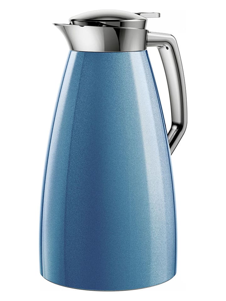 Emsa Dzbanek termiczny "Plaza" w kolorze niebieskim - 1 l rozmiar: onesize