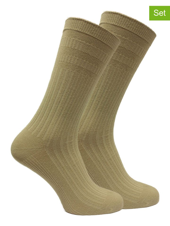 Norfolk Skarpety (4 pary) w kolorze beżowym rozmiar: 39-42