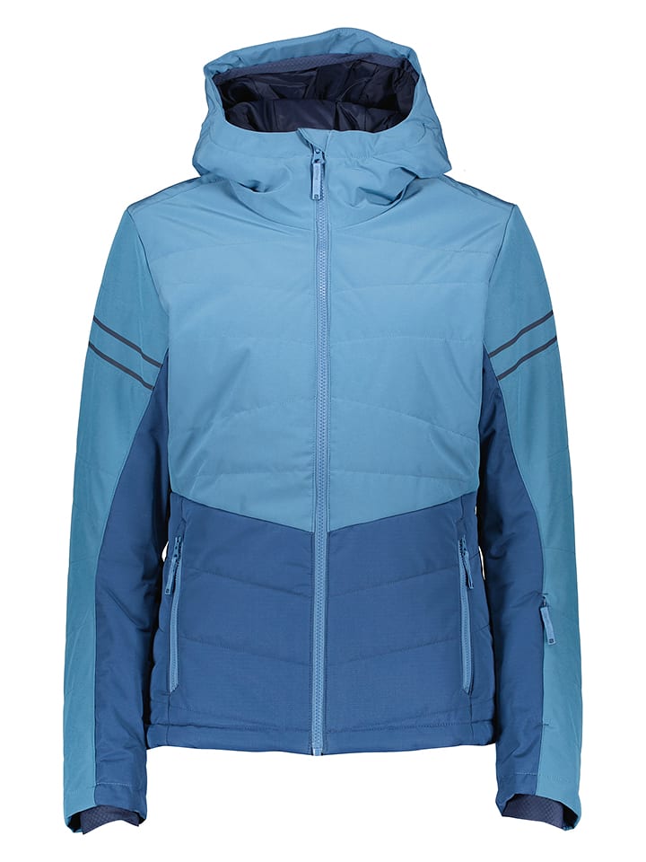Kurtka narciarska "Edge" w kolorze niebieskim