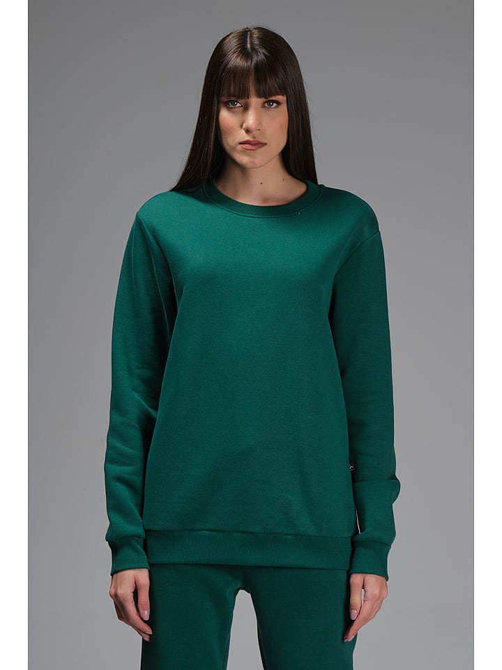 Bluza "Holo" w kolorze zielonym