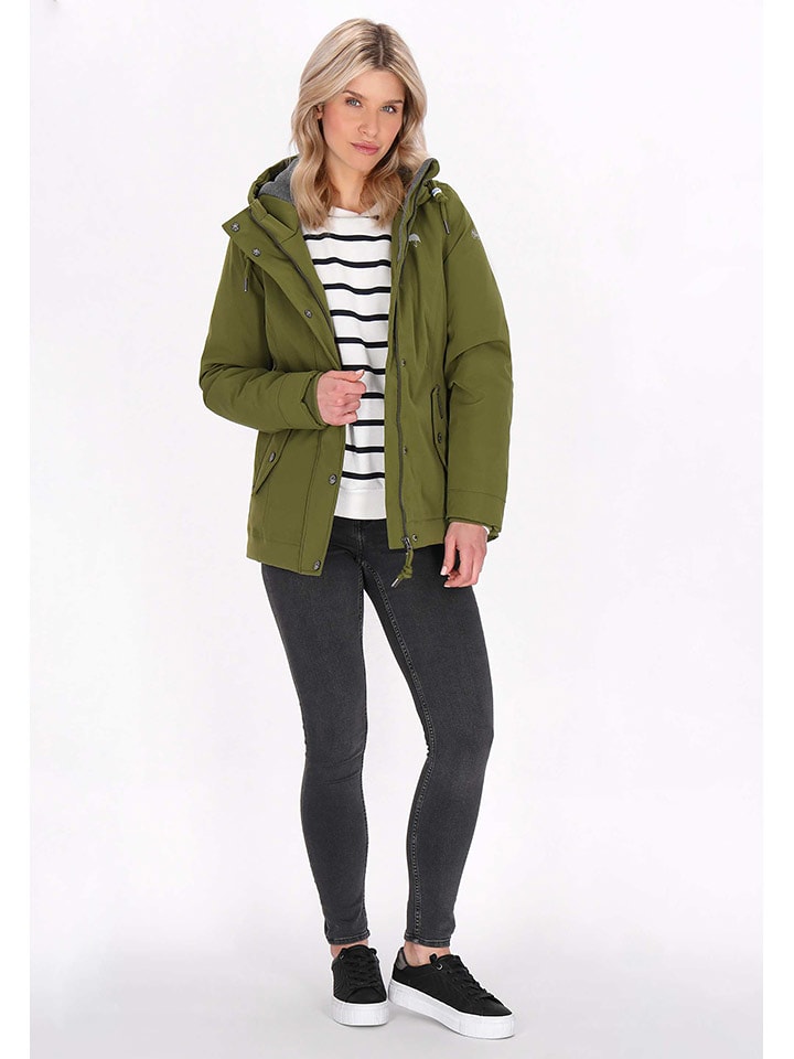 Schmuddelwedda Parka w kolorze oliwkowym rozmiar: M