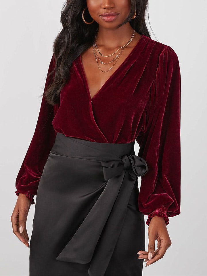 Milan Kiss Bluzka w kolorze bordowym rozmiar: XL