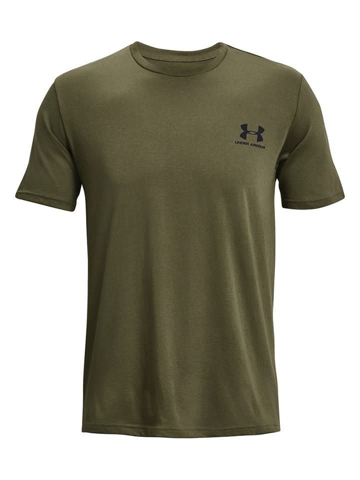 Under Armour Koszulka w kolorze khaki rozmiar: M