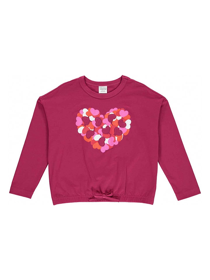 Fred´s World by GREEN COTTON Koszulka "Heart volume" w kolorze czerwonym rozmiar: 110
