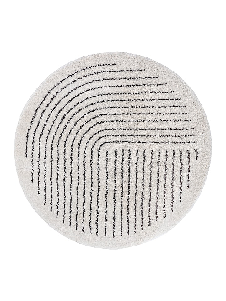 Hanse Home Dywan "Dion" w kolorze kremowo-czarnym rozmiar: 160 cm