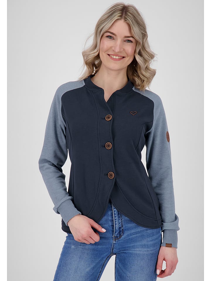 alife and kickin Bluza w kolorze granatowym rozmiar: S