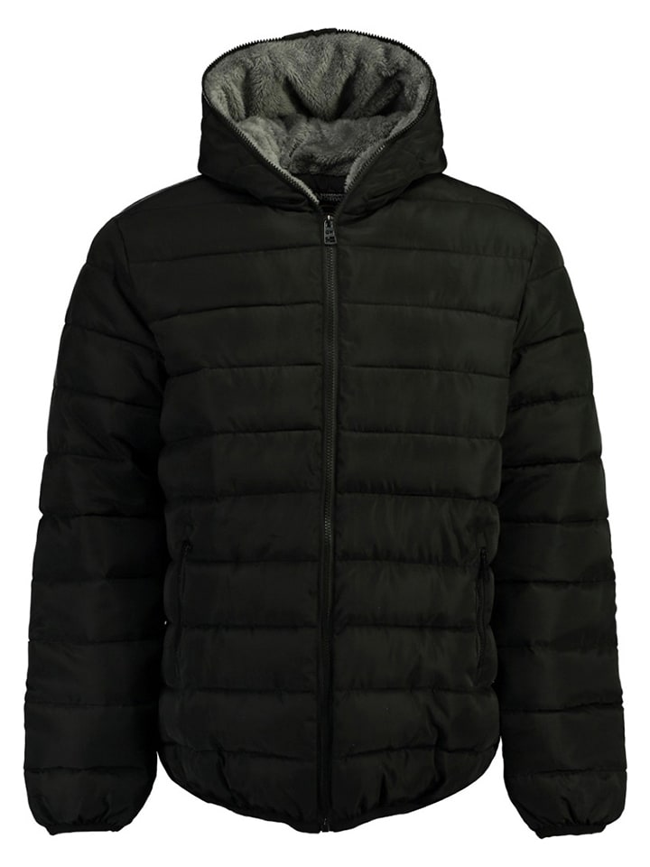 Geographical Norway Kurtka pikowana "Blackfish" w kolorze czarnym rozmiar: XXL