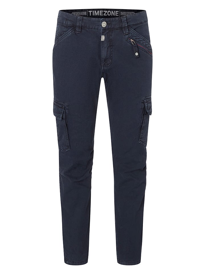 Bojówki "Ben" - Regular fit - w kolorze granatowym