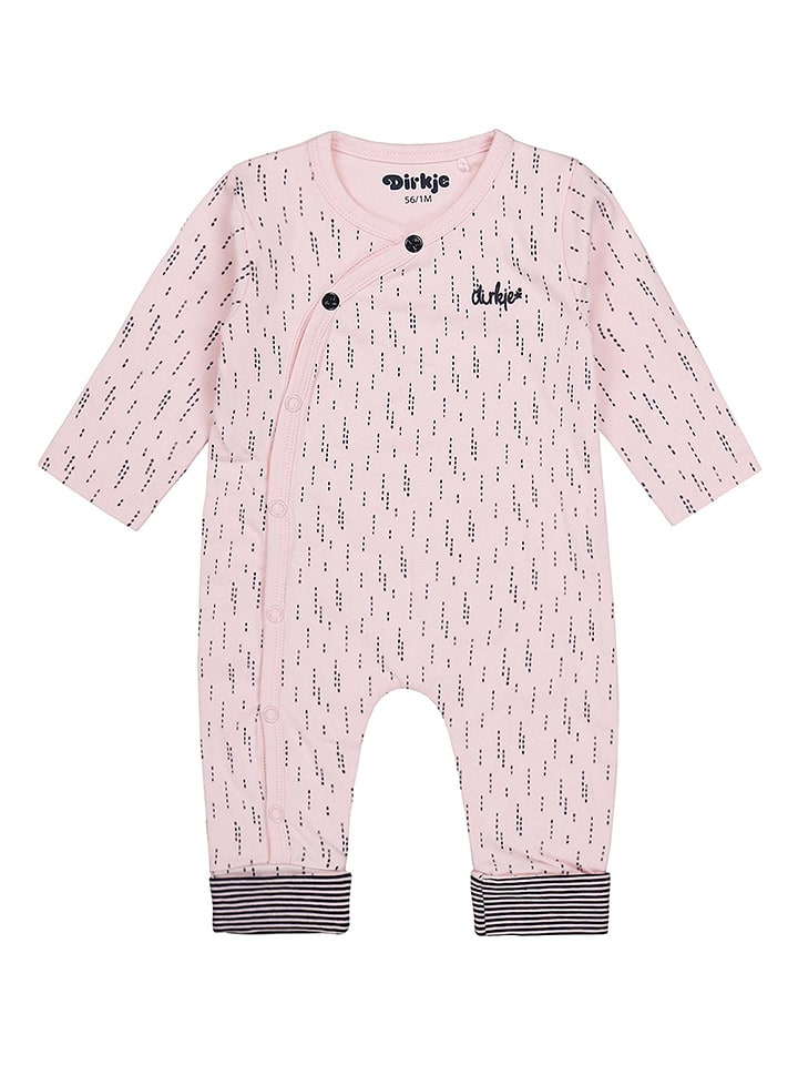 Dirkje Rampers w kolorze jasnoróżowym rozmiar: 56