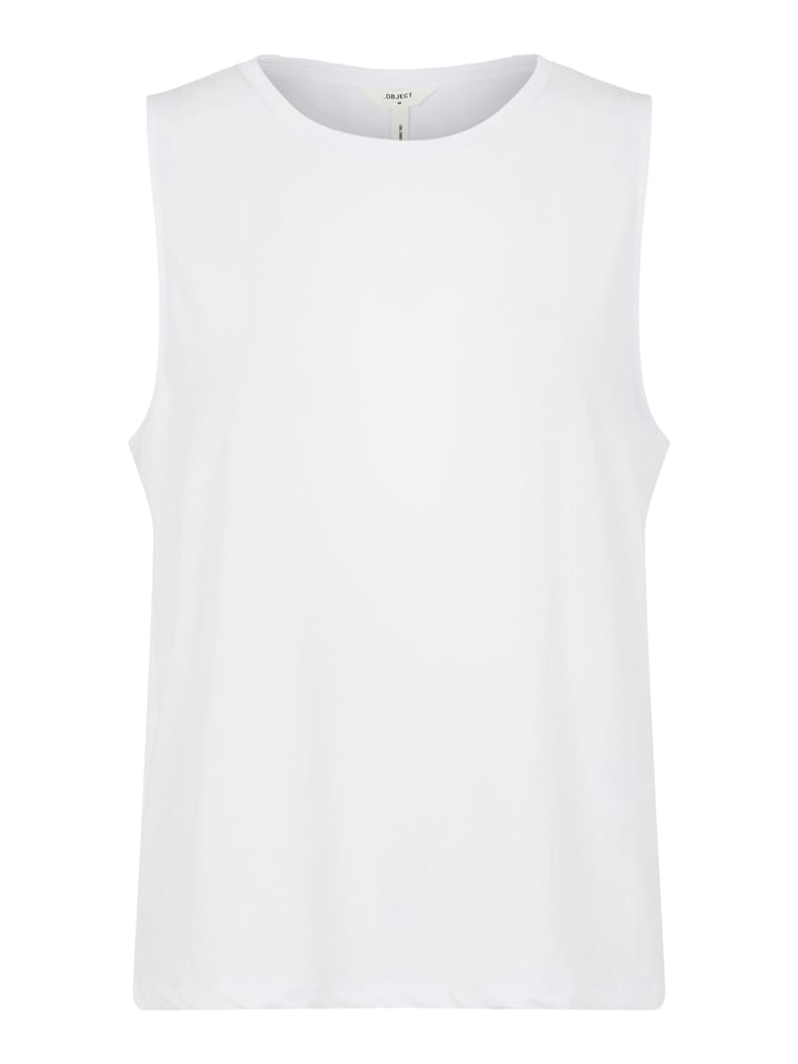 Top "Jannie" w kolorze białym