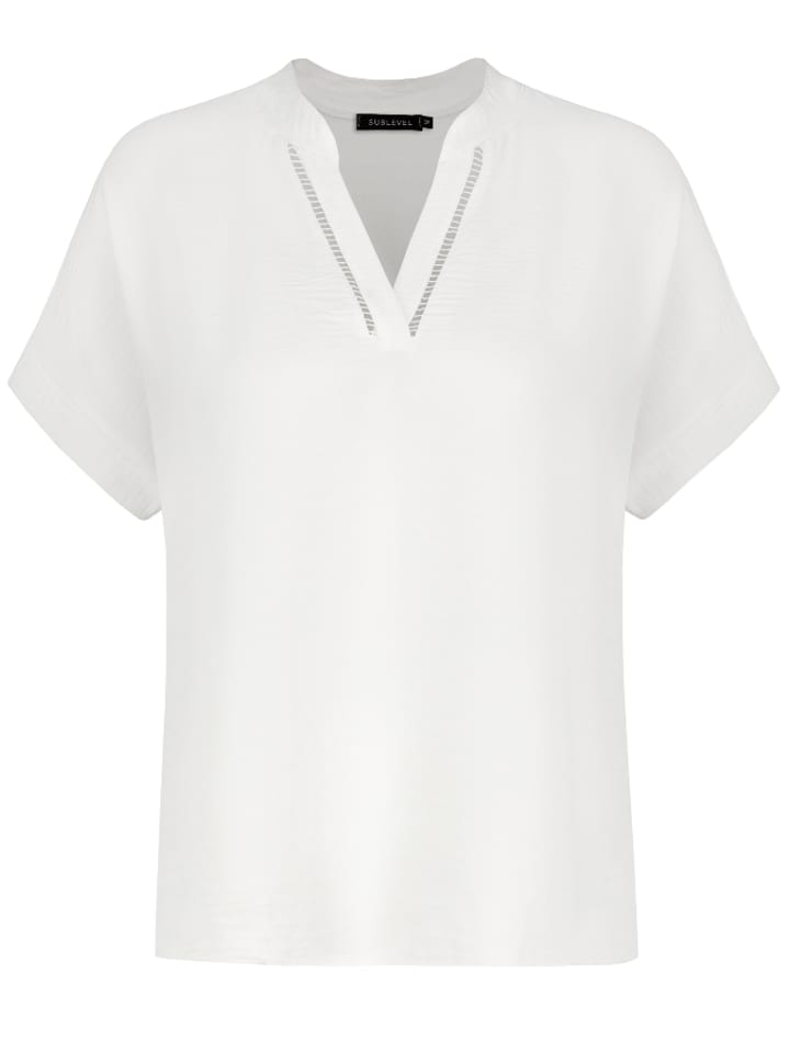 Sublevel Bluzka w kolorze białym rozmiar: XL