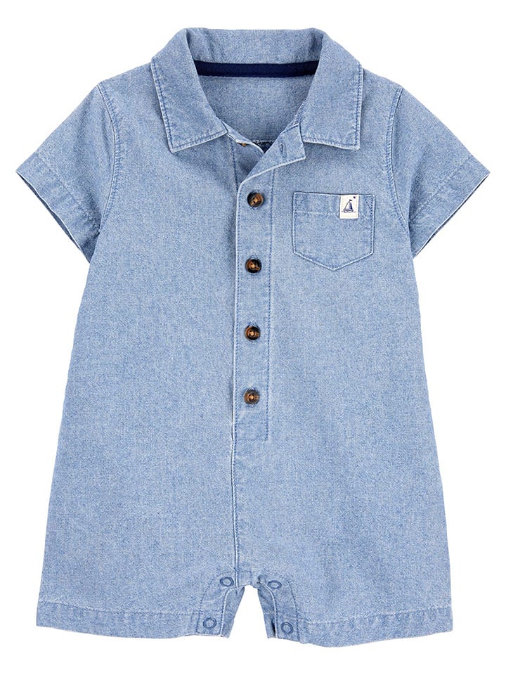 carter's Rampers w kolorze błękitnym rozmiar: 68