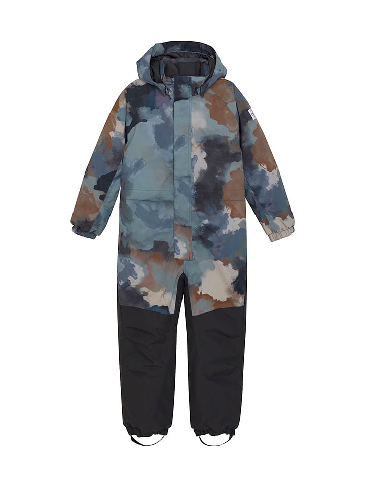 Color Kids Kombinezon zimowy w kolorze niebiesko-czarnym rozmiar: 134